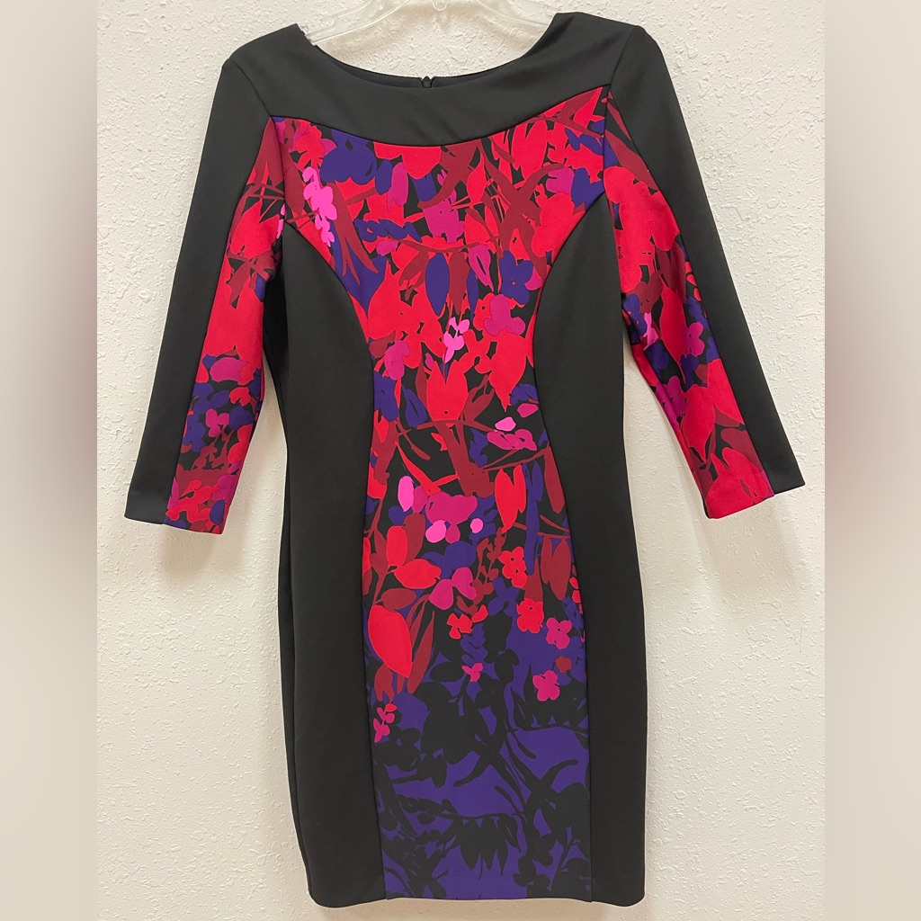Frank Lyman Floral Print Sheath Dress